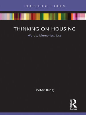 cover image of Thinking on Housing